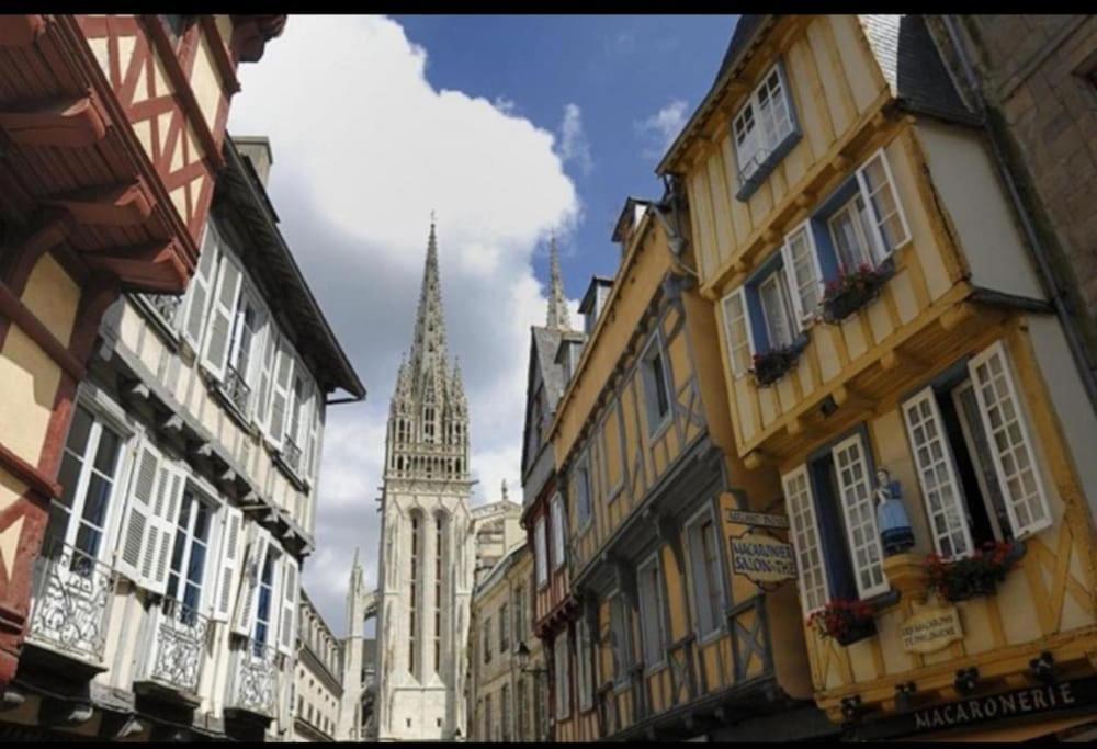 Maison Hyper Centre Ville - 4 Pers - 2 Places De Parking Gratuites Quimper Buitenkant foto